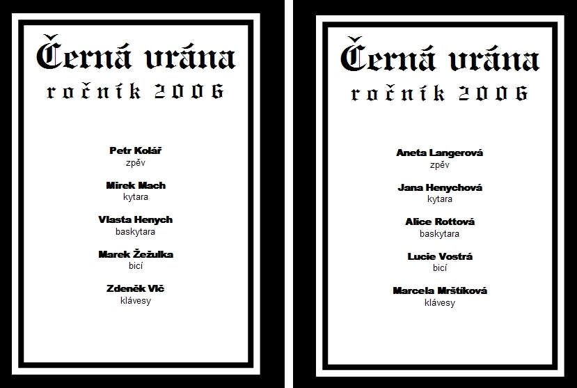 Diplom ČV 2006